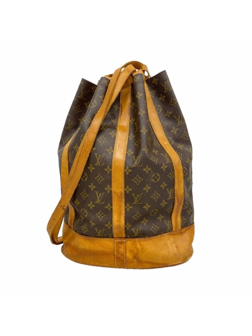 Louis Vuitton Shoulder Bag Monogram Randonnee GM Brown
